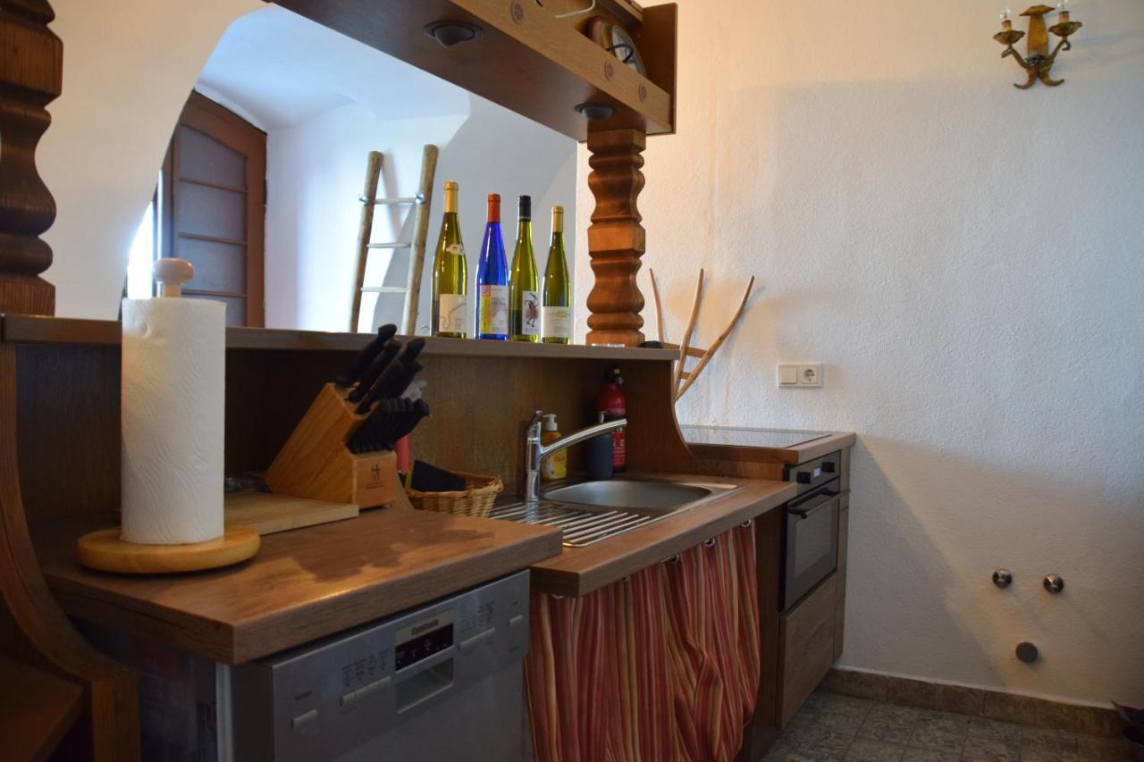 The Wine Cellar In The Old Gemeinde House 브라운버그 외부 사진